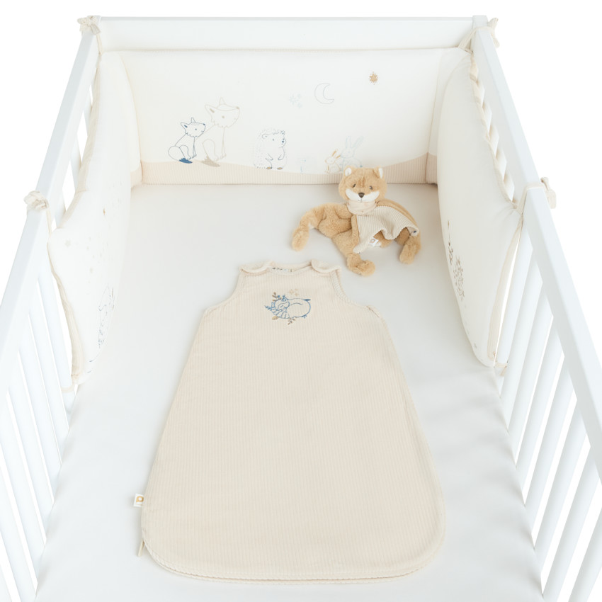 Tour de de lit Bande de Rêveurs - Écru