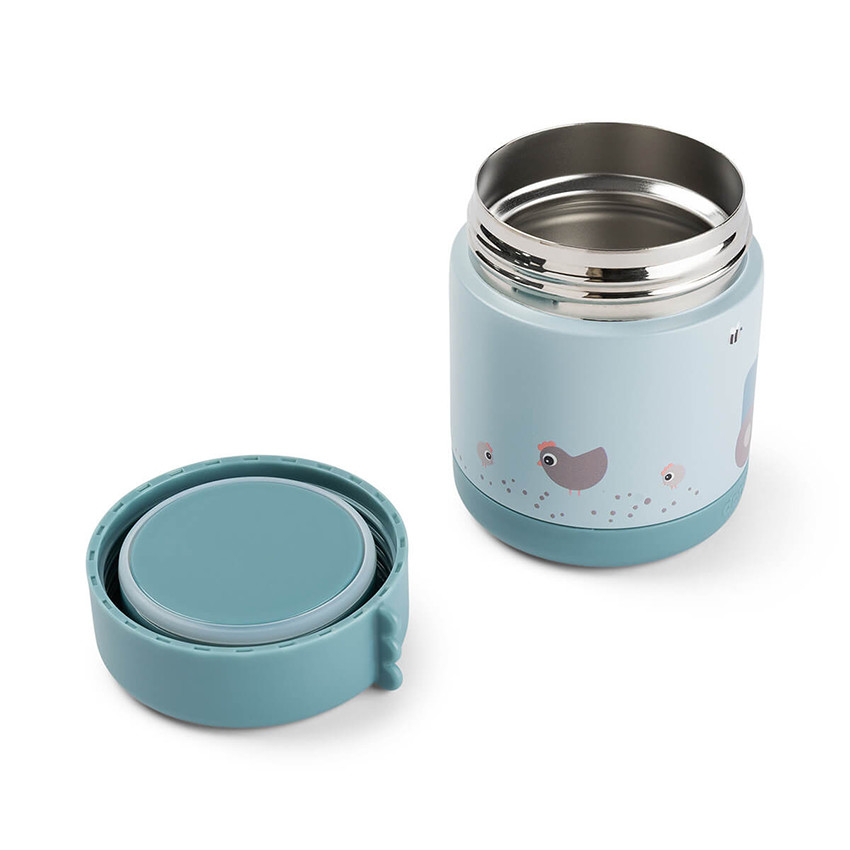 Lunchbox isotherme Tiny Farm bleu 300 ml 