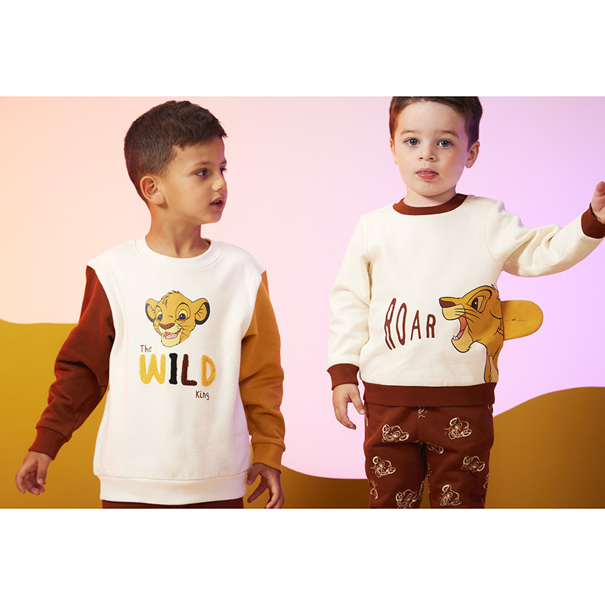 Ensemble 2 pièces en molleton Le Roi Lion Disney pour garçon 