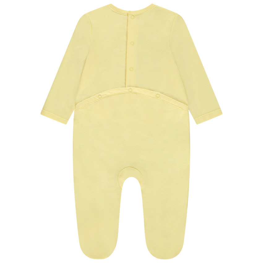 Dors-bien en jersey uni print animal pour bébé garçon 