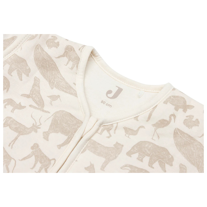 Gigoteuse manches amovibles 90 cm - Animals Nougat 