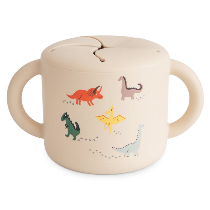 Tasse snack silicone Dino 