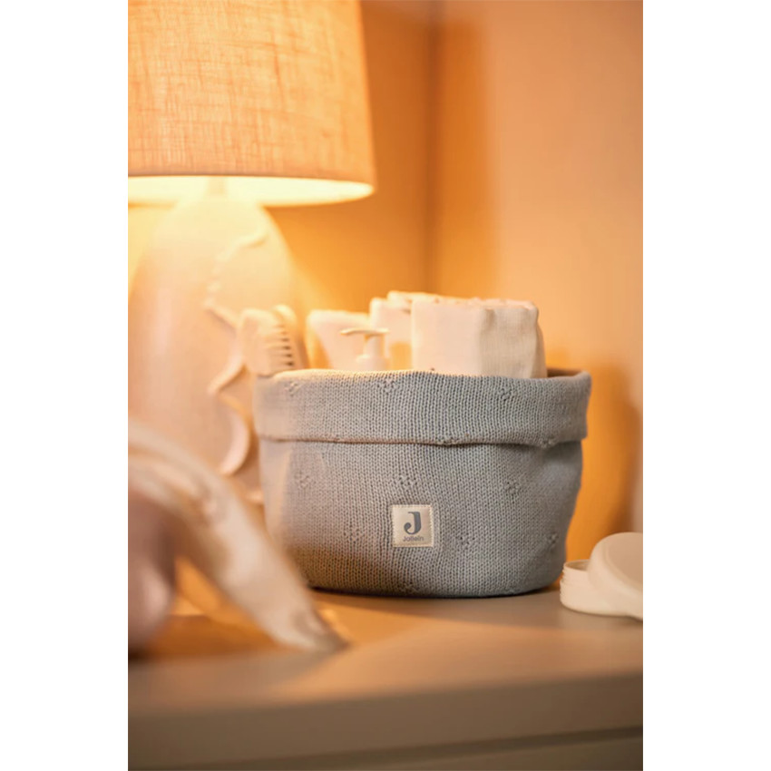 Panier de rangement 14x18cm Cosy Knit Sea Green 