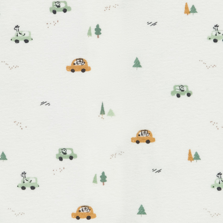 Ensemble salopette doublée + t-shirt manches longues bébé garçon 