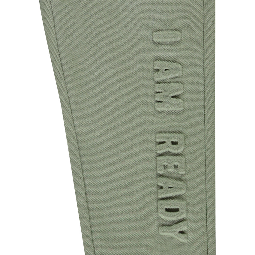Pantalon de jogging uni avec écriture embossé pour garçon  
