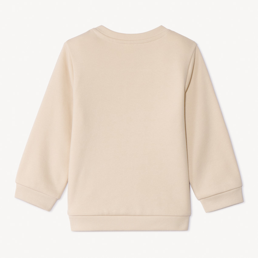 Sweat molleton avec print en relief pour bébé garçon 