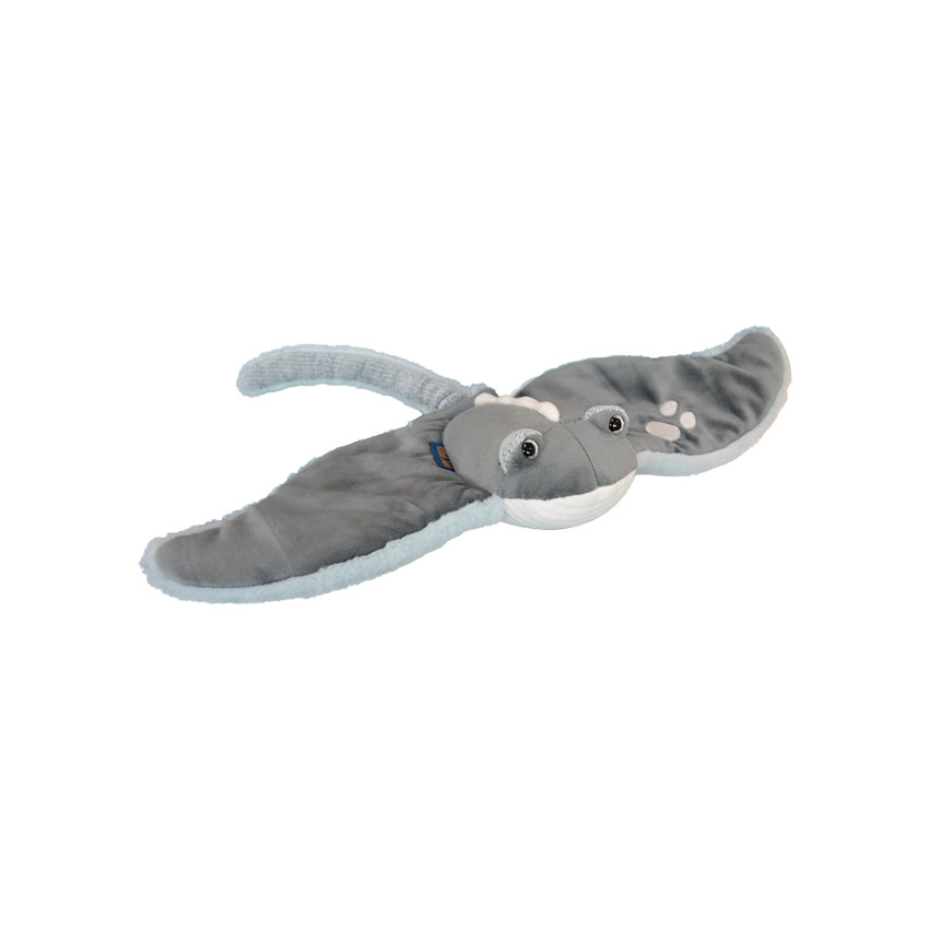 Peluche Trésors Marins raie manta 50 cm 