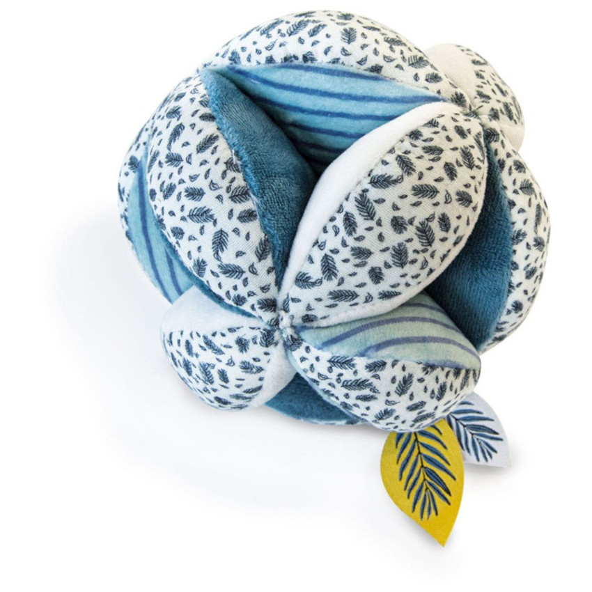 Balle sensorielle avec hochet Yoca le Koala - Bleu  