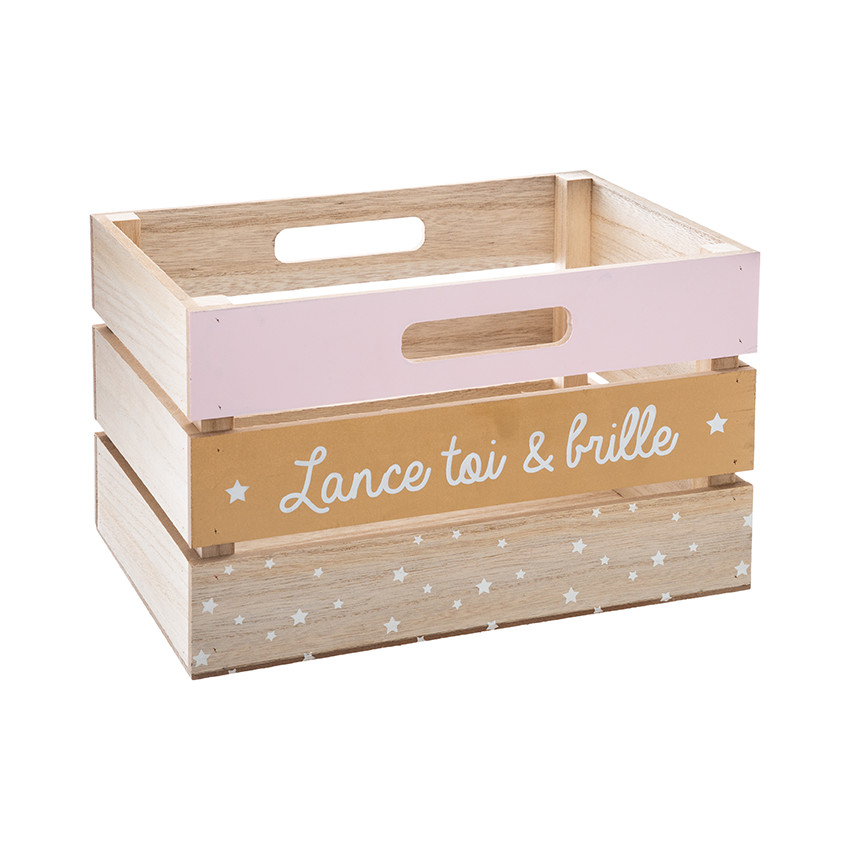 Cagette de rangement New Style - Rose  