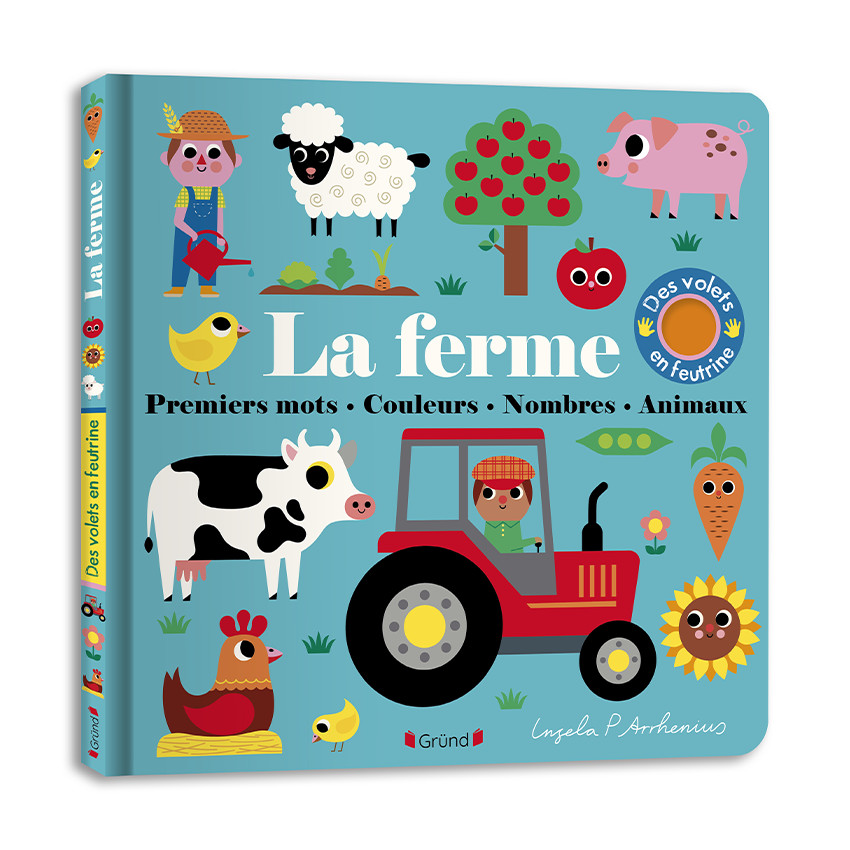 Livre imagier à toucher "La ferme" 