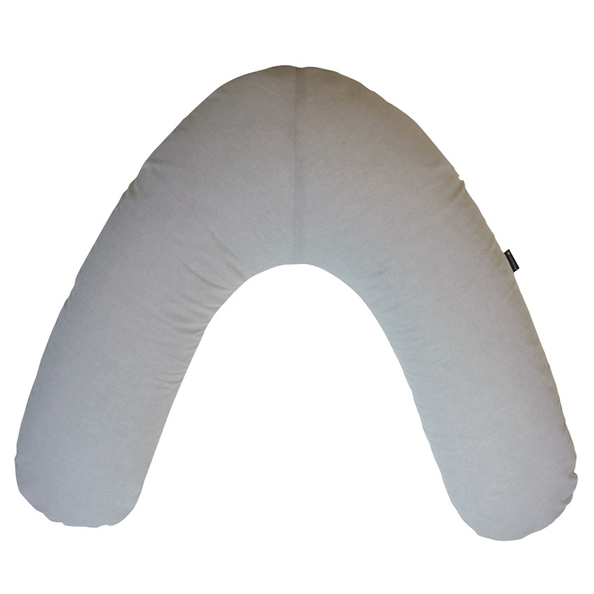 Coussin d'allaitement - Chambray beige 