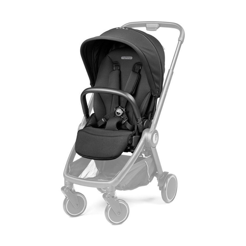 Assise réversible pour poussette City Loop true black 