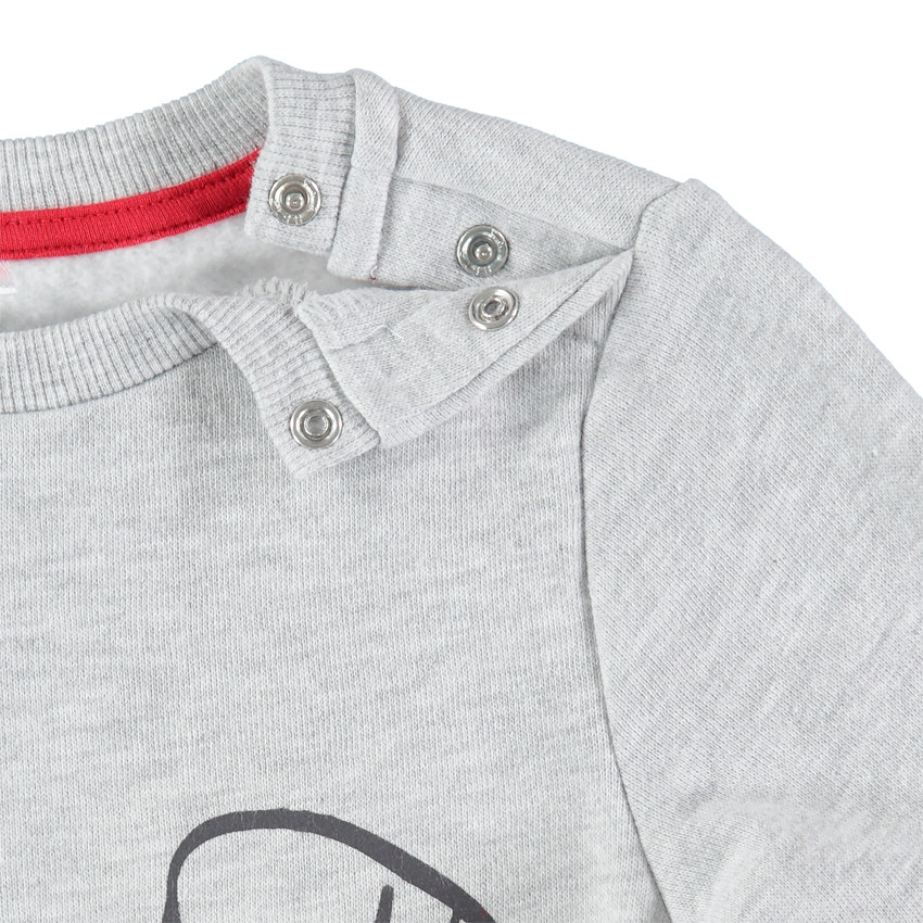 Sweat en molleton chiné print Tigrou Disney 