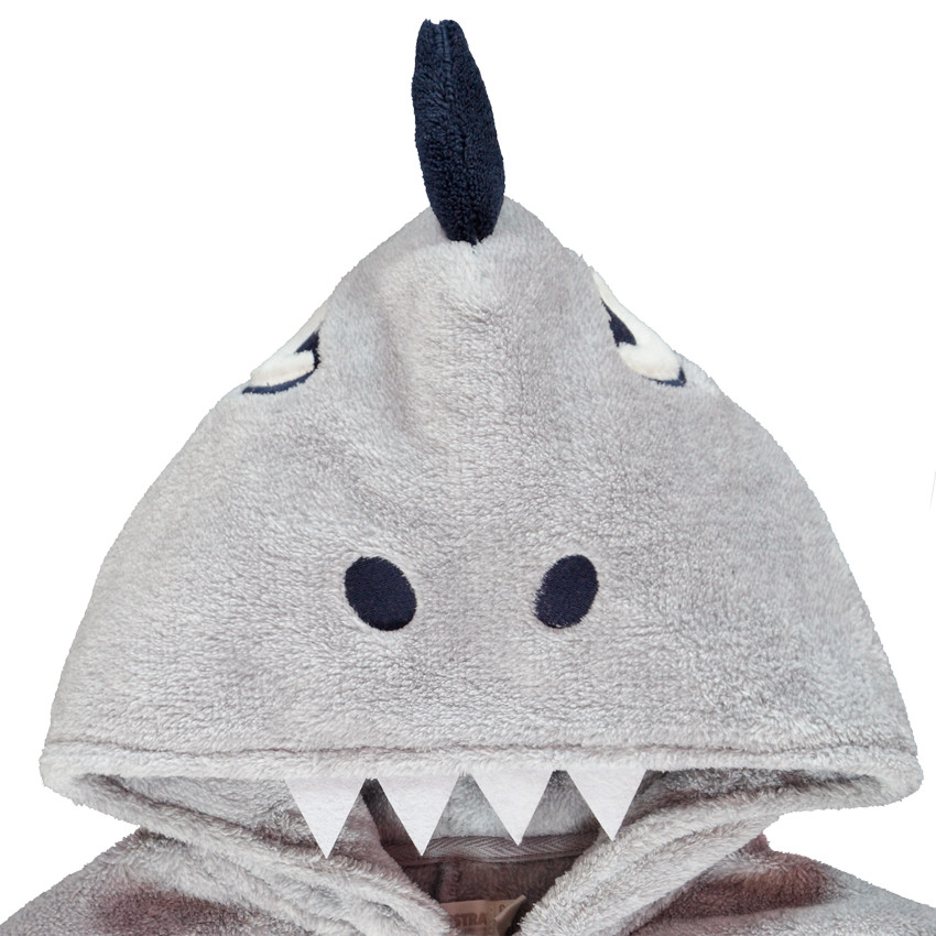 Surpyjama requin en sherpa pour enfant garçon Main Surpyjama requin en sherpa pour enfant garçon
