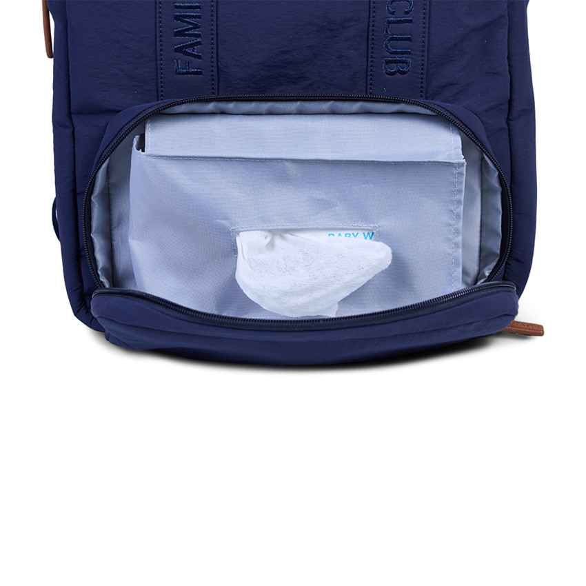 Sac à dos Family Club Signature + pochette + matelas à langer urban navy 