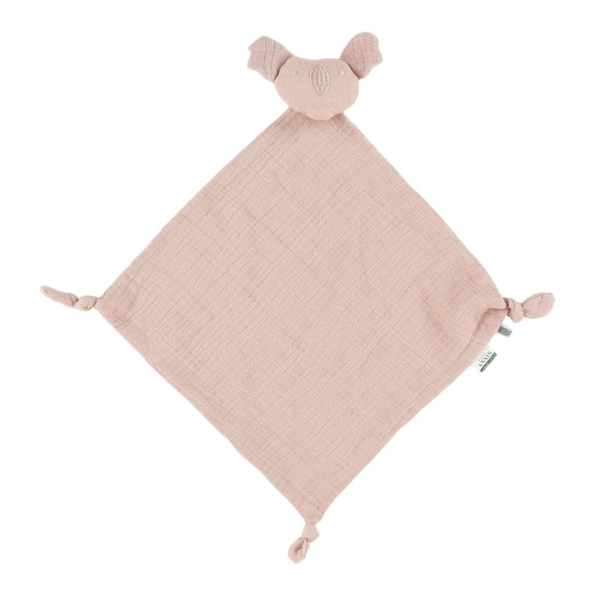 Lange en mousseline Koala - Bliss rose Main Lange en mousseline Koala - Bliss rose