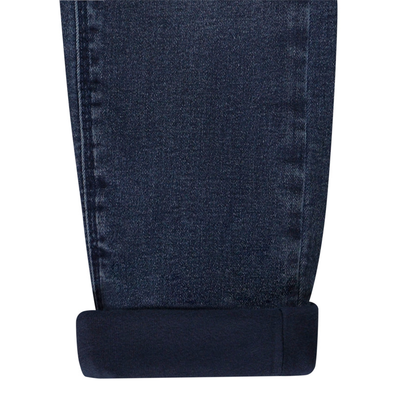 Jean slim doublé jersey pour fille 