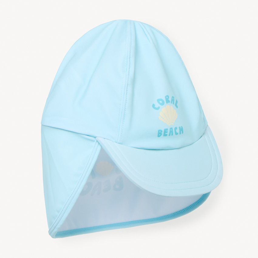 Casquette anti-UV en jersey print fantaisie pour bébé garçon