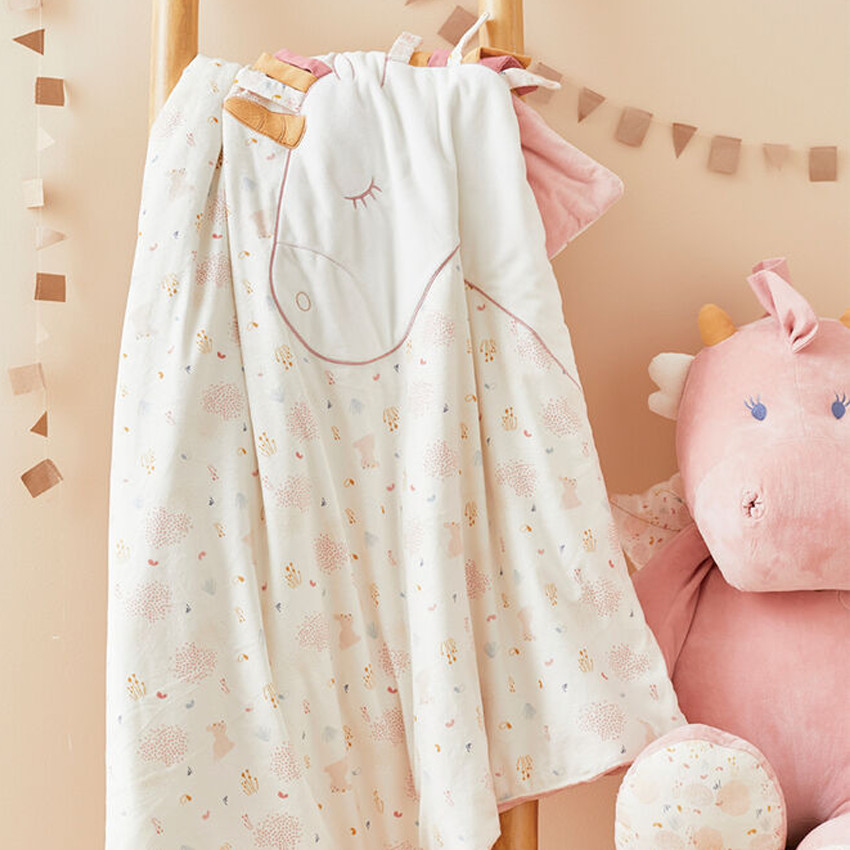 Couverture & Joy 100x140 cm Licorne 