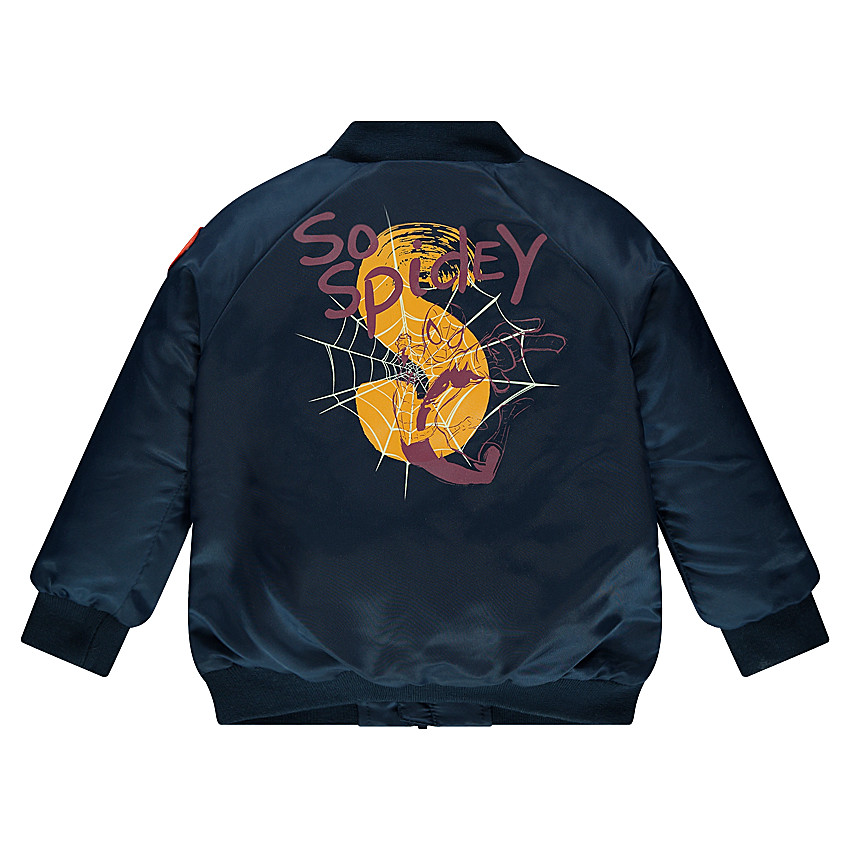 Bombers à capuche Marvel avec badges Spiderman 