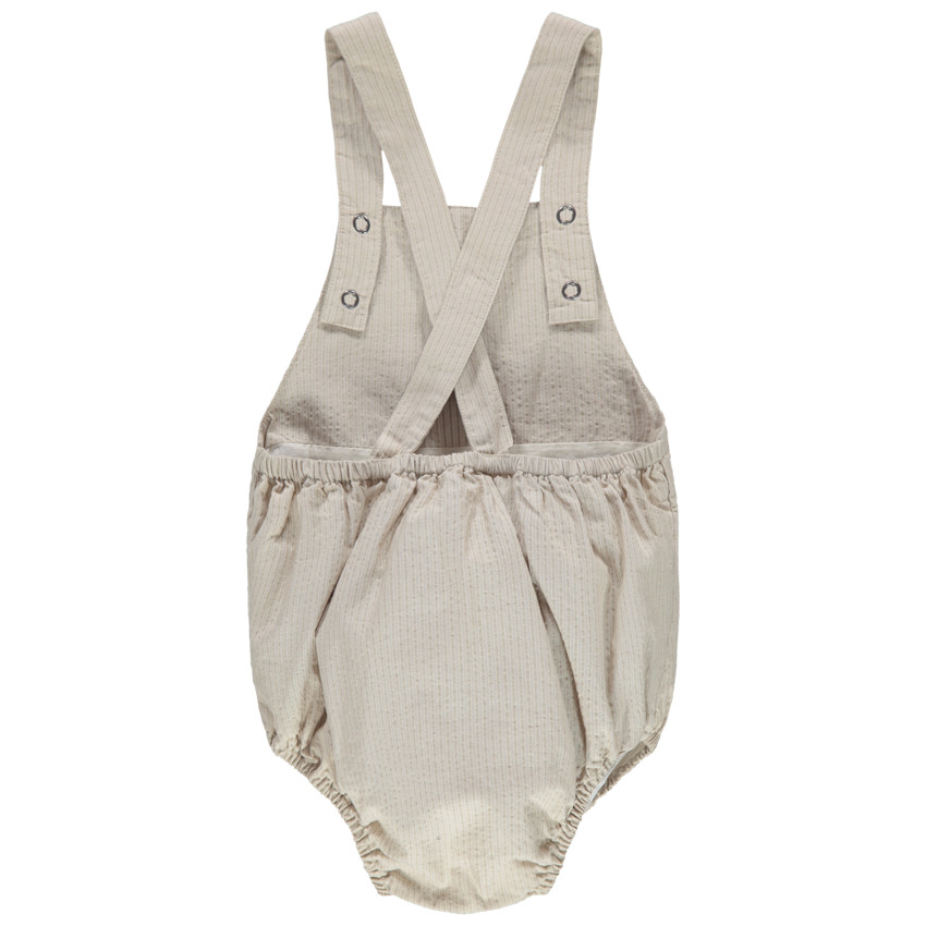 Salopette courte style bloomer à poche 