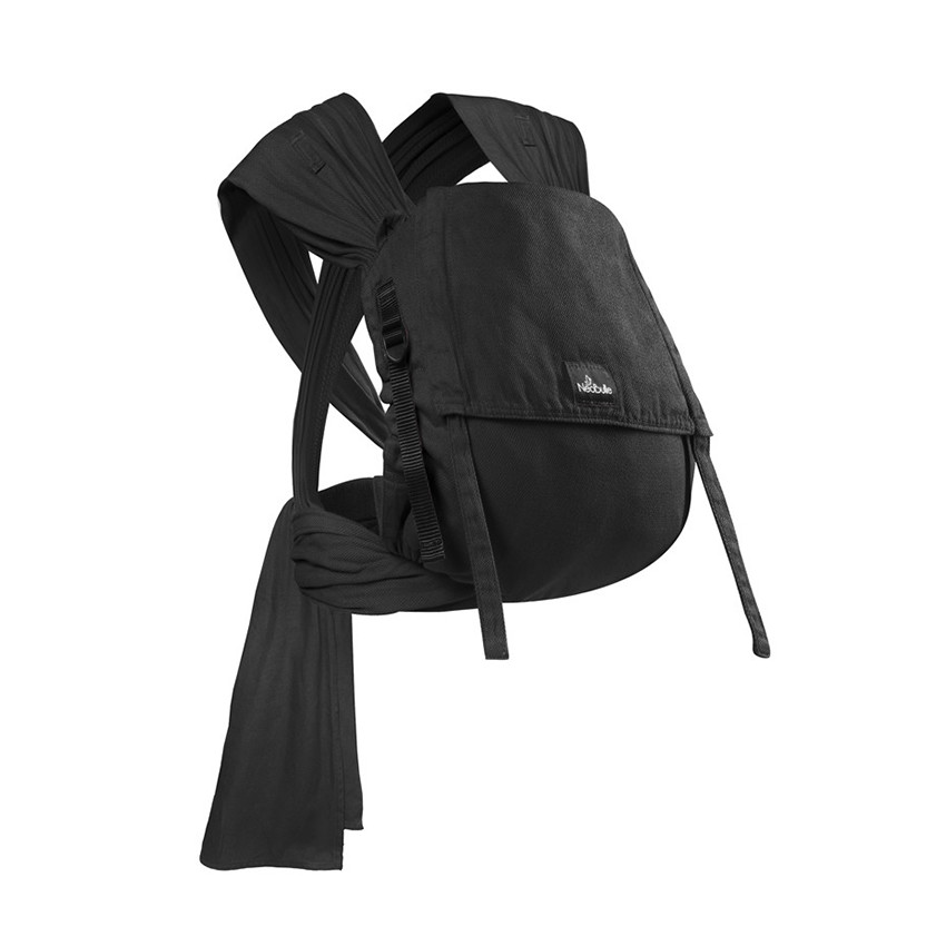 Porte-bébé type mei tai P'tit Evo noir 
