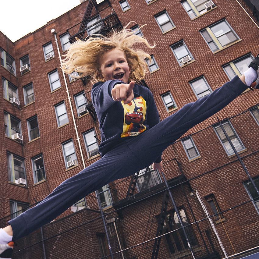 Sweat molleton photoprint Cars Disney pour garçon 