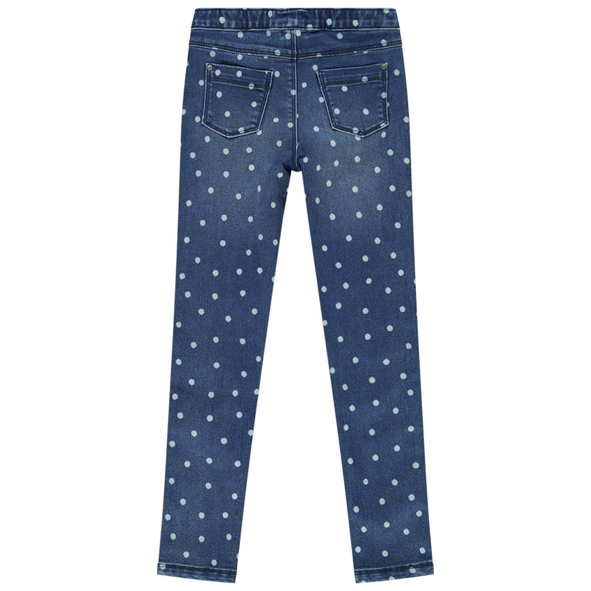 Jegging Denim fantaisie pour fille 
