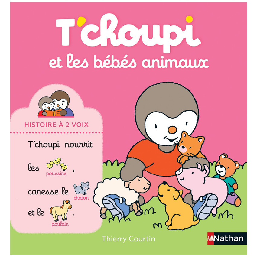 Livre T'Choupi et les bébés animaux  