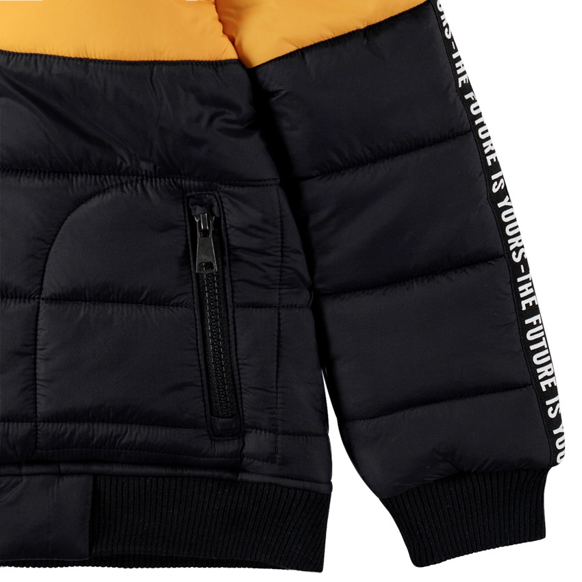 Doudoune matelassée doublée micropolaire pour enfant garçon 