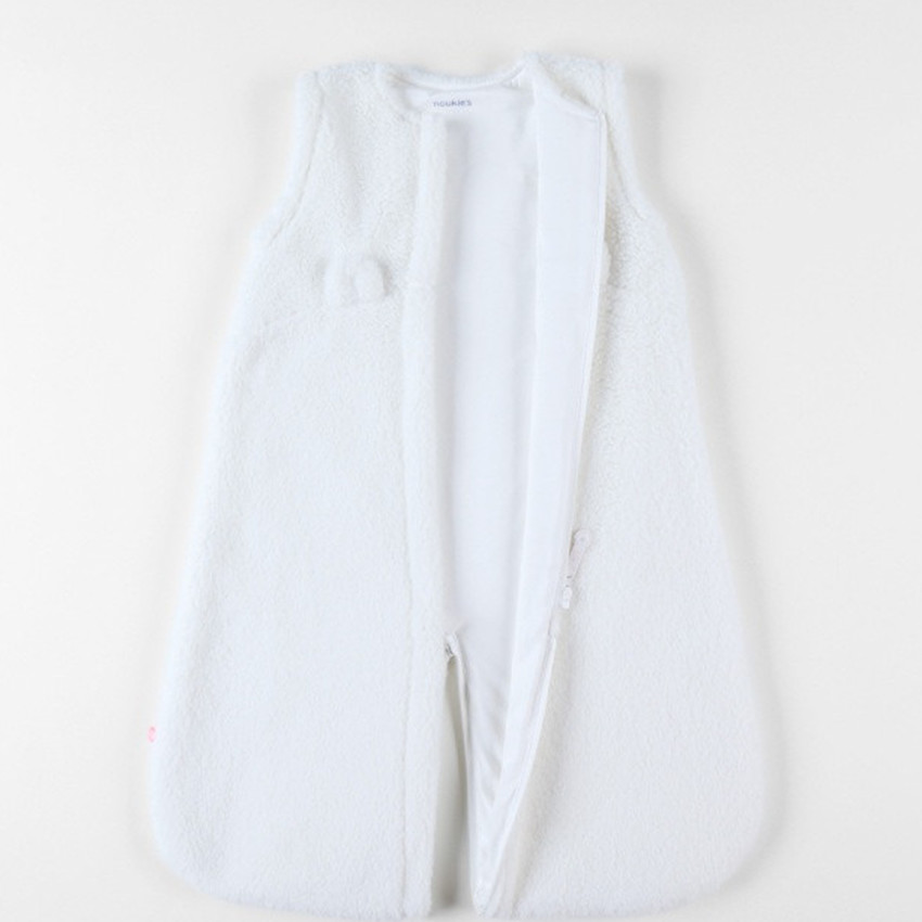 Gigoteuse M&M manches amovibles 70cm Sherpa Ecru 