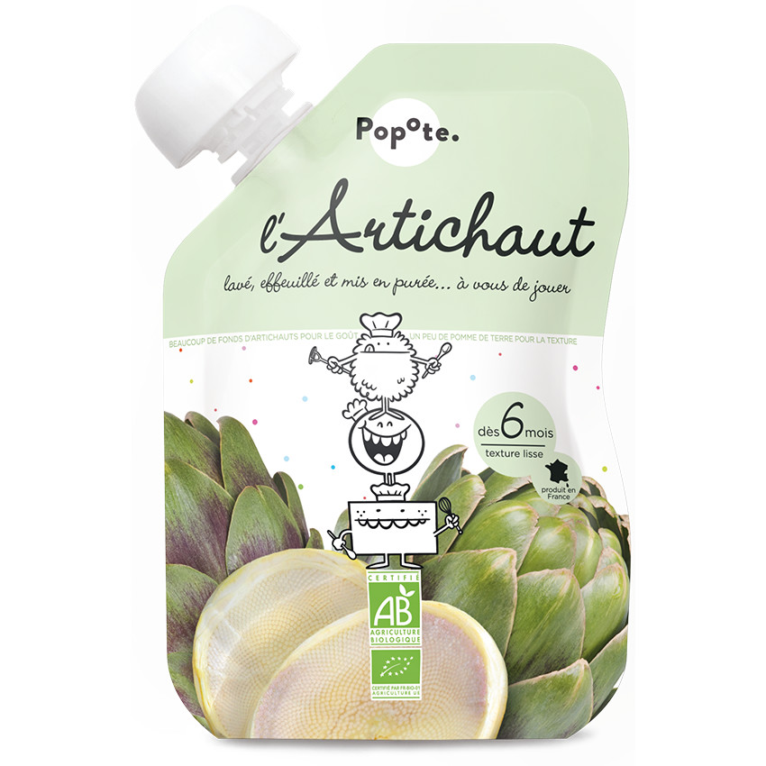 Gourde aux artichauts bio - 120g 