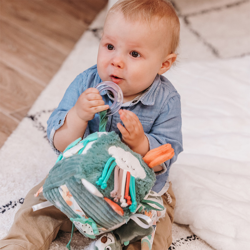 Cube d'activités Chillos le paresseux 