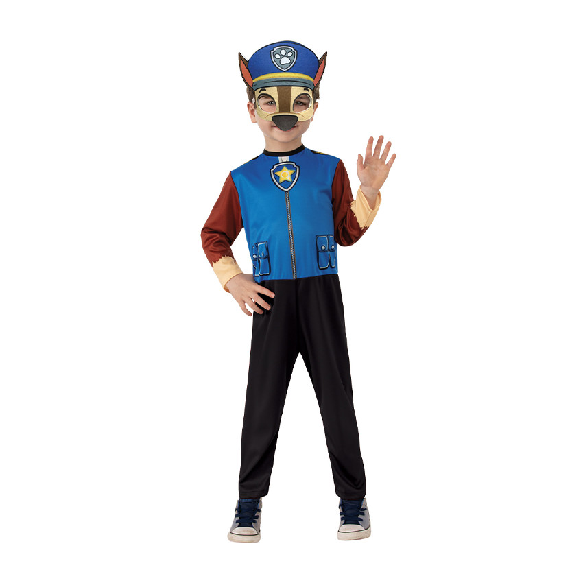 Déguisement top et masque Chase Pat'Patrouille 3-4 ans