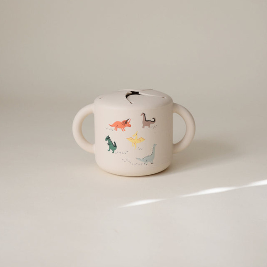 Tasse snack silicone Dino 