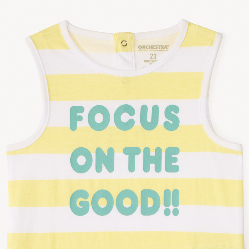 Lot de 5 débardeurs en jersey fantaisie pour bébé garçon 