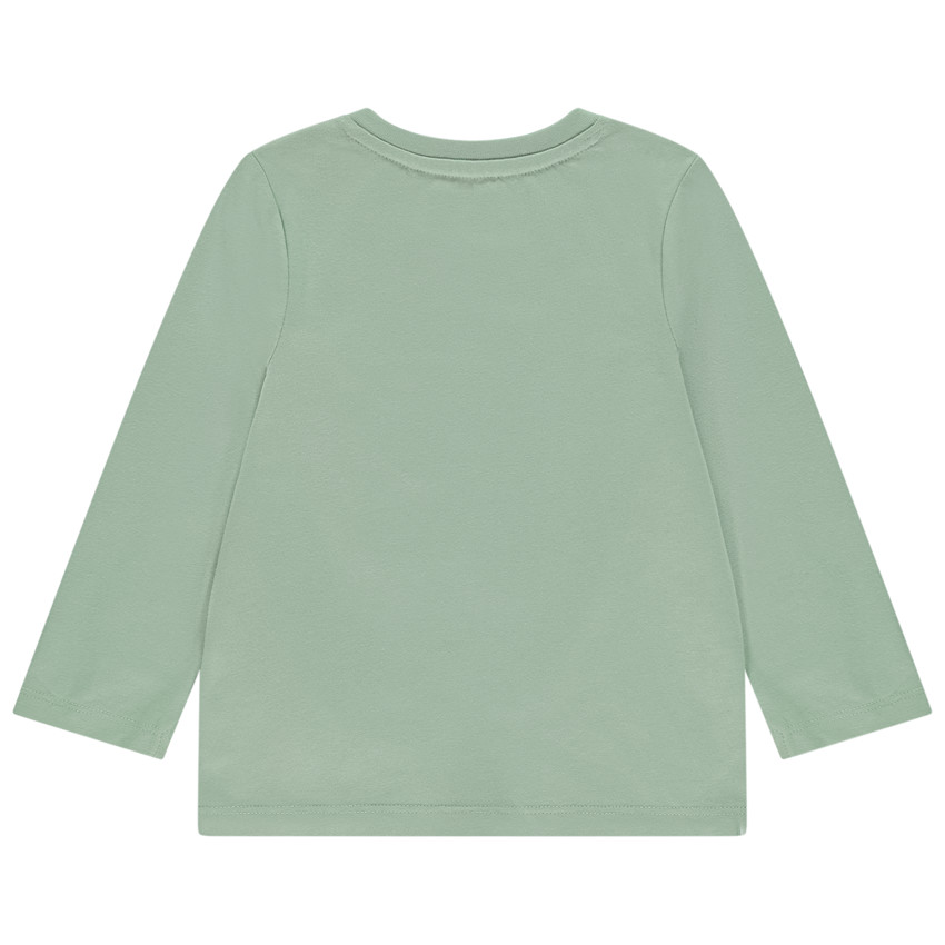 T-shirt manches longues motif animal en cording pour bébé garçon 