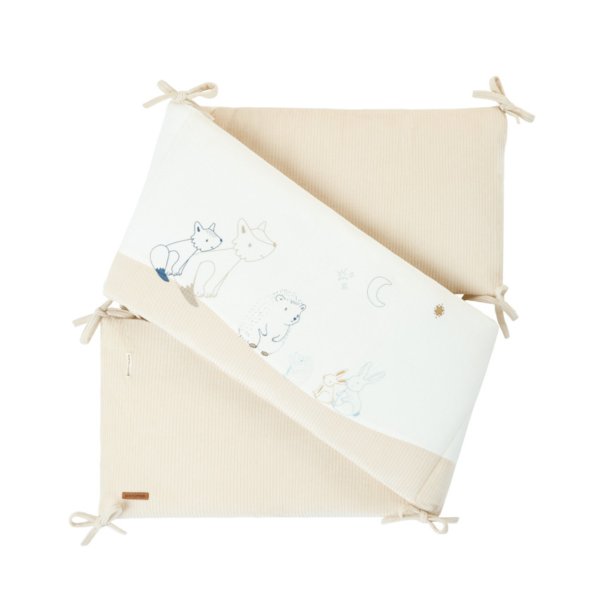 Tour de de lit Bande de Rêveurs - Écru 