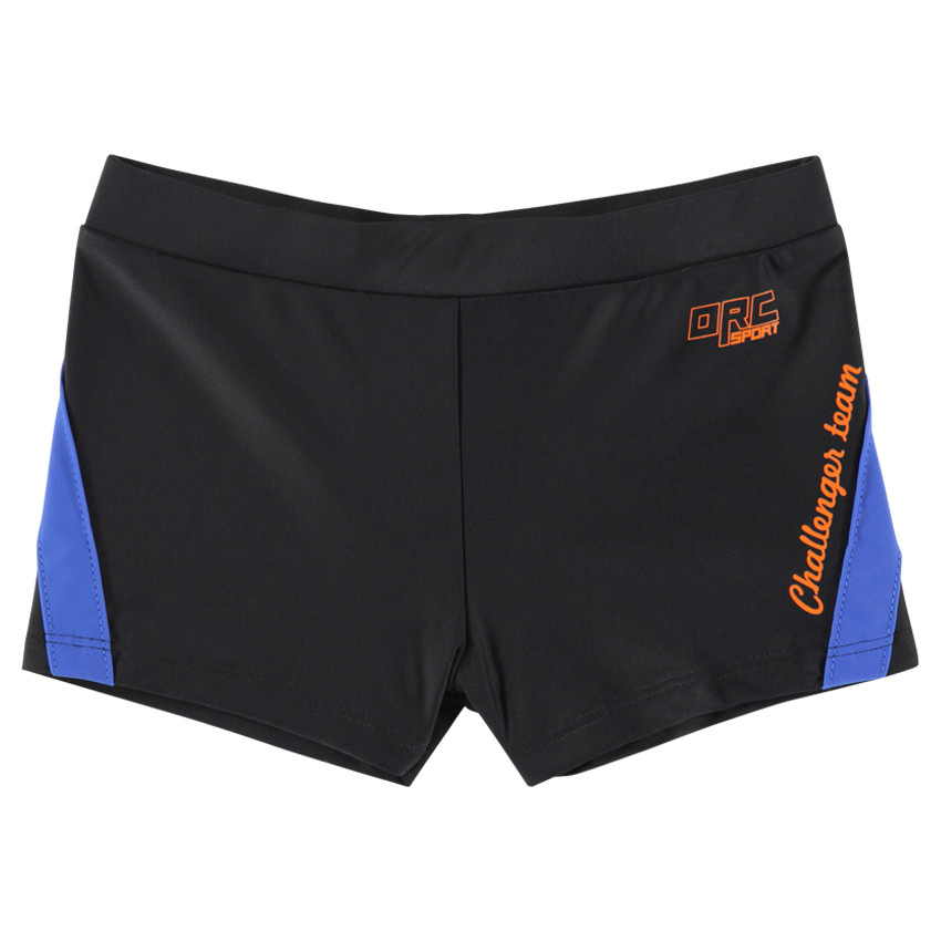 Boxer de bain avec inscriptions printées pour garçon