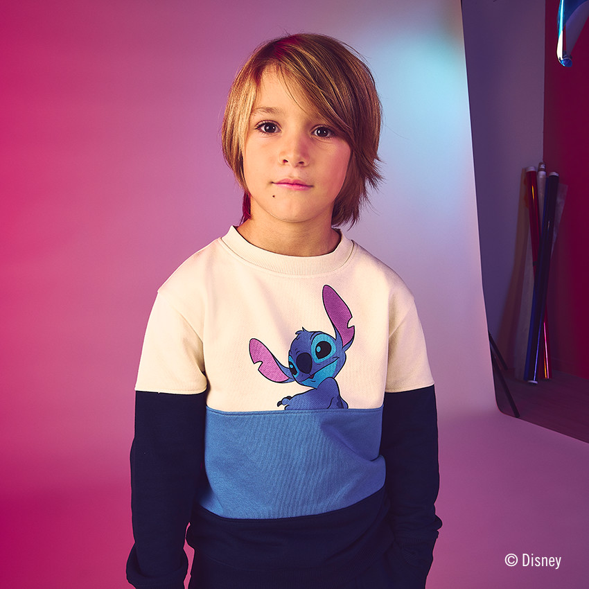 Ensemble jogging + sweat Stitch Disney pour garçon 