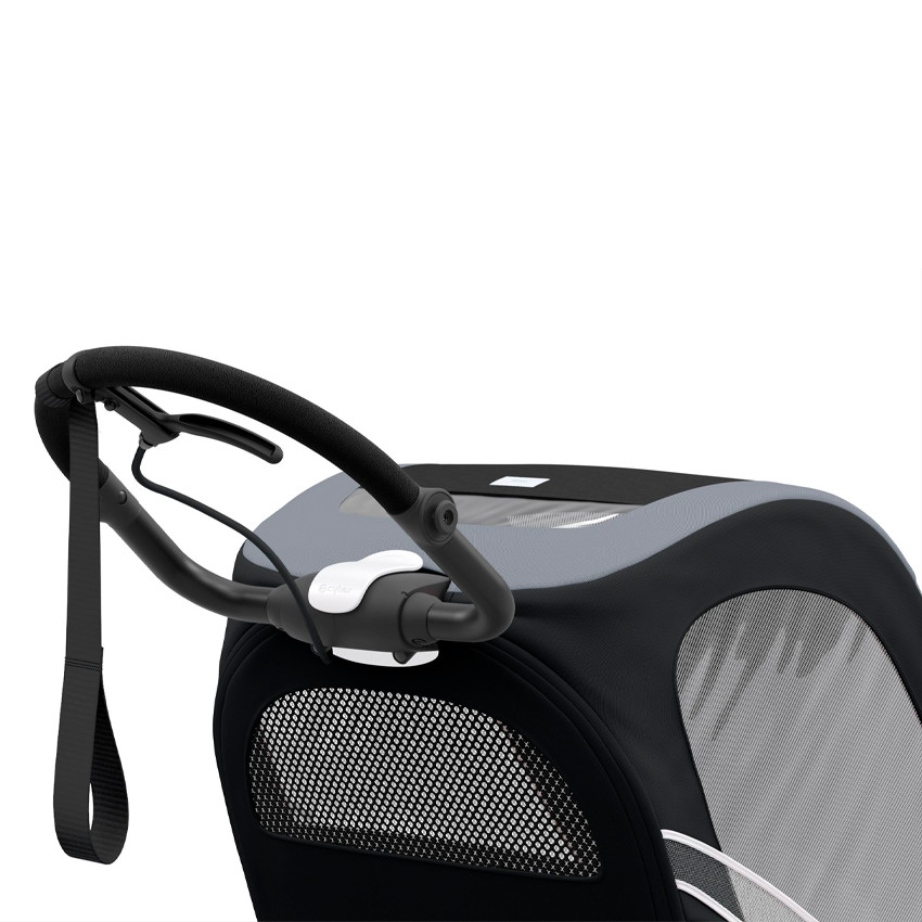 Pack siège poussette sport Zeno - All Black 