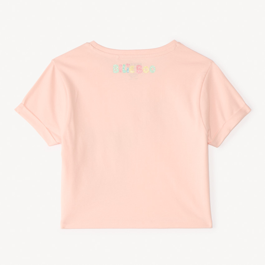 T-shirt manches courtes Bilie Boo pour fille 