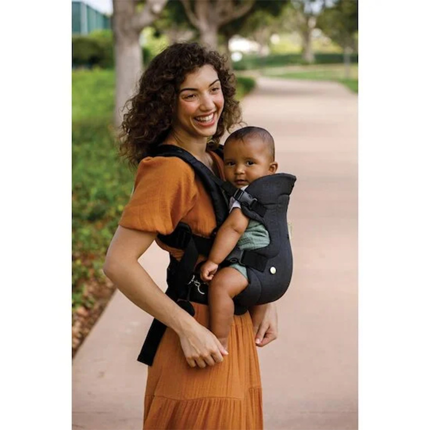 Porte-bébé Flip 4 en 1 en denim noir/or 