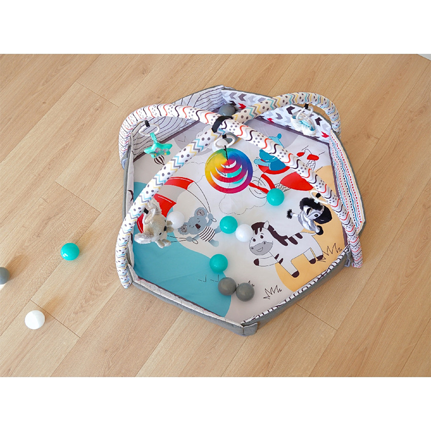 Tapis d'éveil & d'activité avec balles Expédition Nocture 