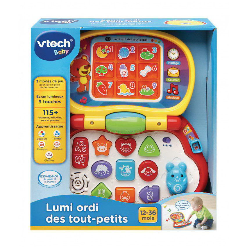 Jouet de 2ème age - Lumi Ordinateur des Tout-petits 