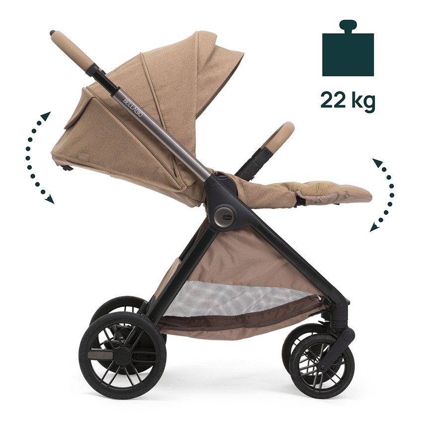 Poussette Bellagio 2 Caramel 