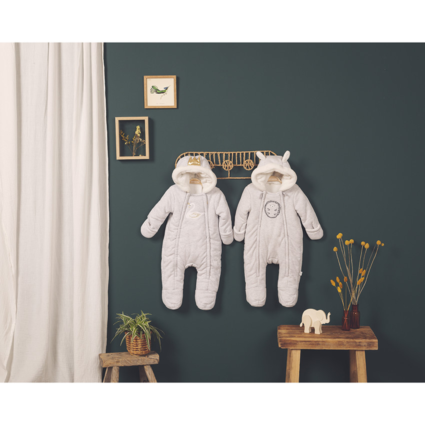 Combi-pilote pour bébé fille motif cygne 