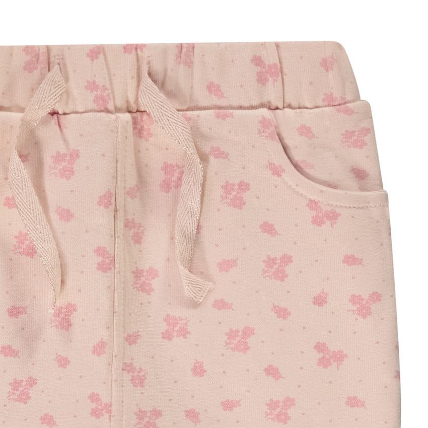 Jogging en molleton imprimé fantaisie pour bébé fille 