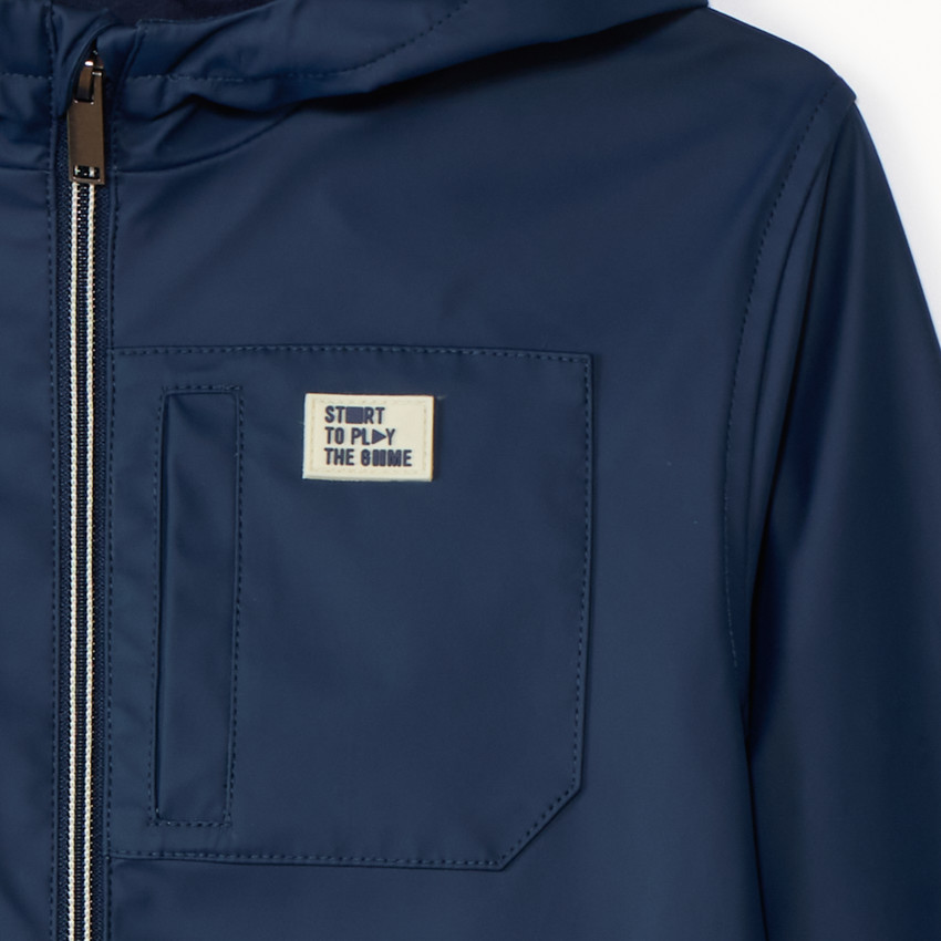 Parka gomme imperméable pour garçon 