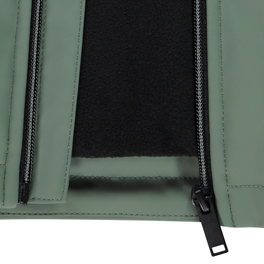 Parka gomme doublée micropolaire pour garçon 